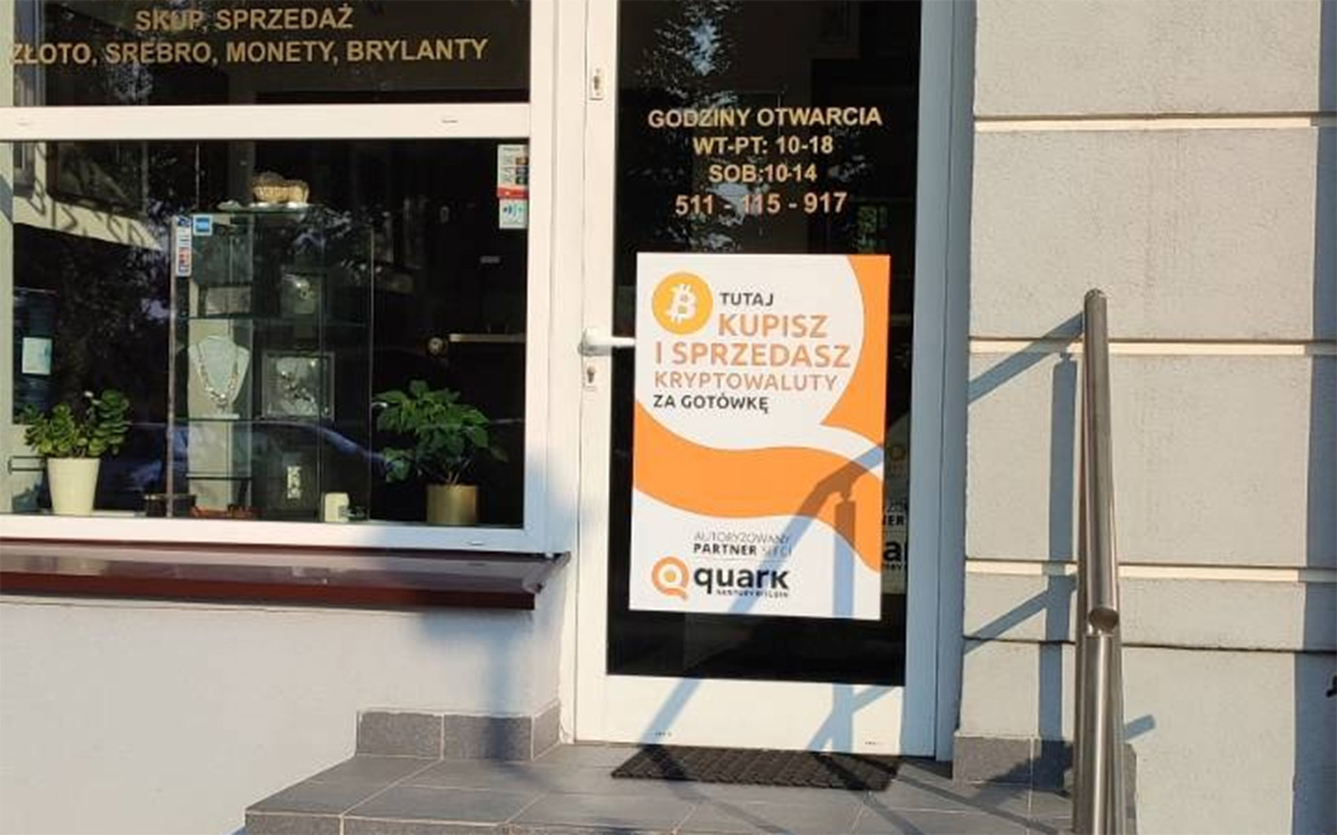 Kantor kryptowalut Legionowo - Sieć kantorów Bitcoin Quark