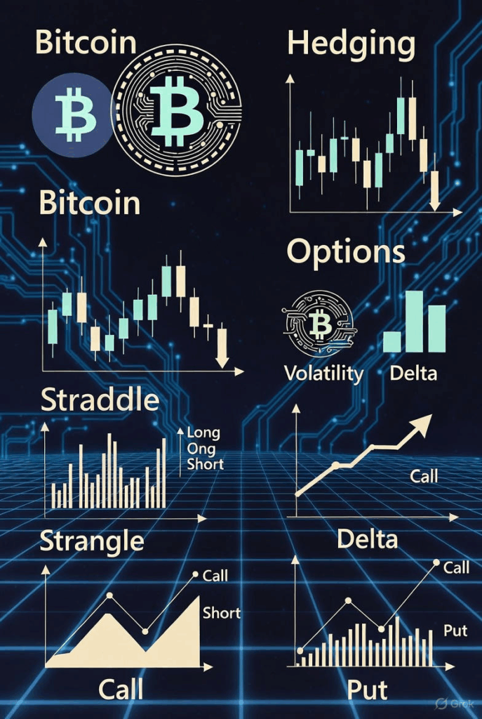 Dashboard Handlu Opcjami na Bitcoin: Wykresy Cen i Volatility